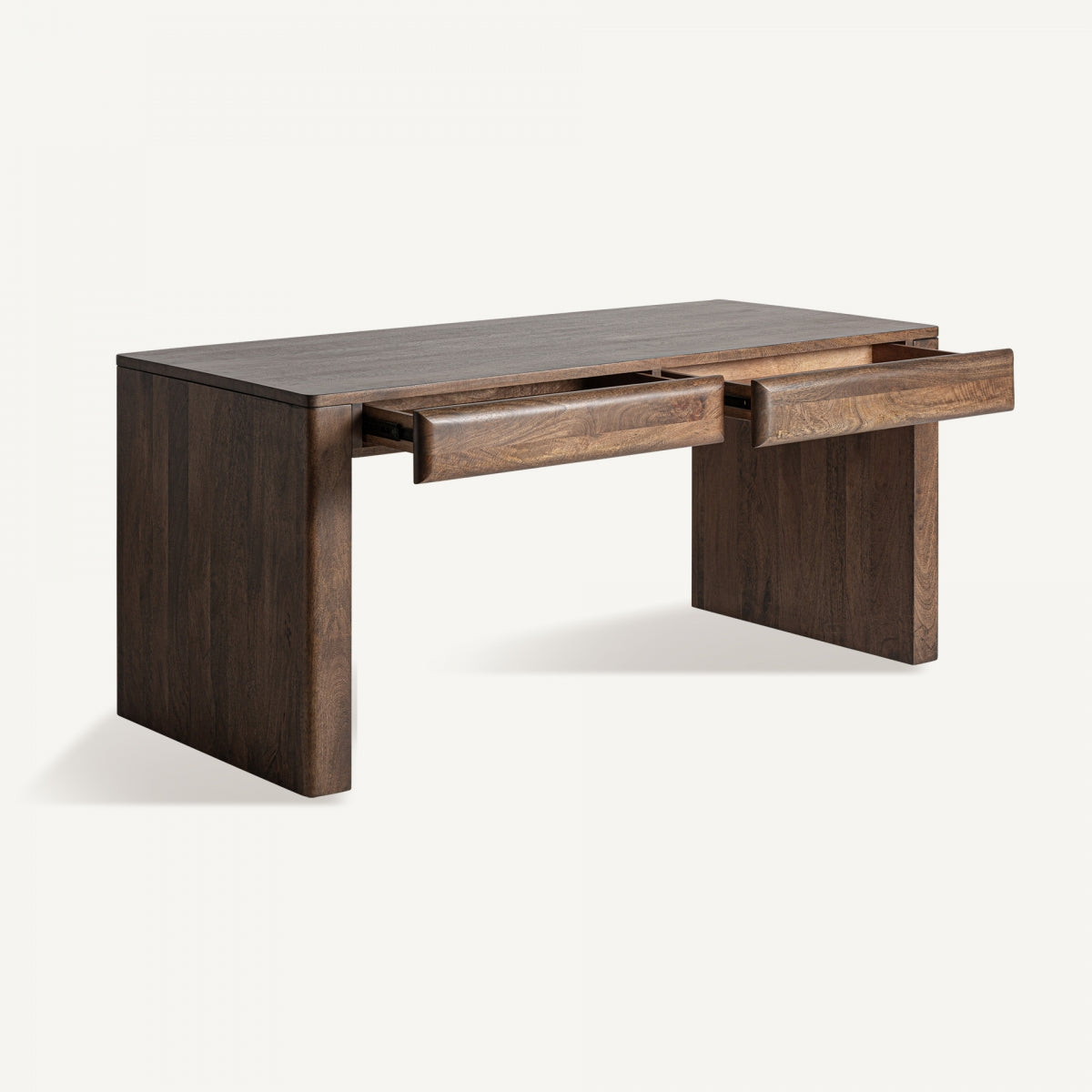 Bureau en bois de manguier marron | Pignons Vicaux