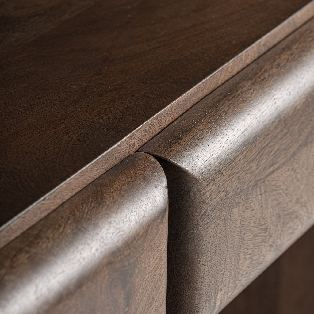 Bureau en bois de manguier marron | Pignons Vicaux