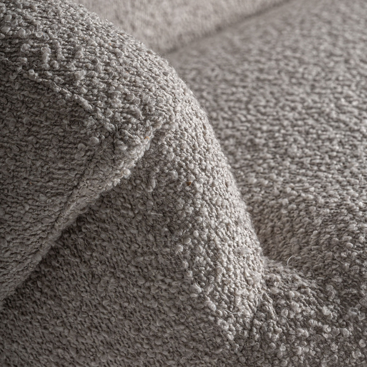 Canapé 2 places en tissu beige | Jacquard VICAL