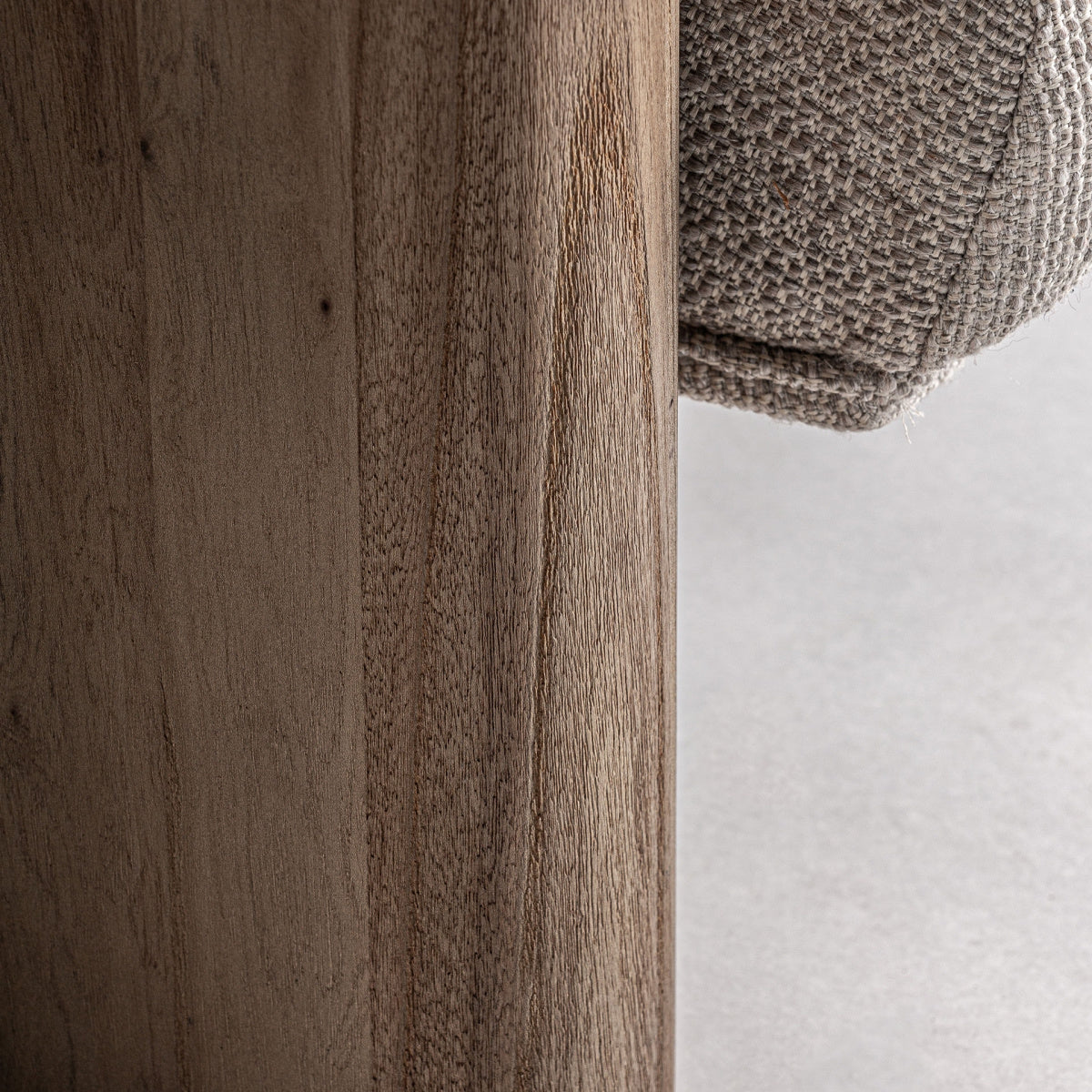 Canapé 3 places en tissu beige | Jacquard VICAL
