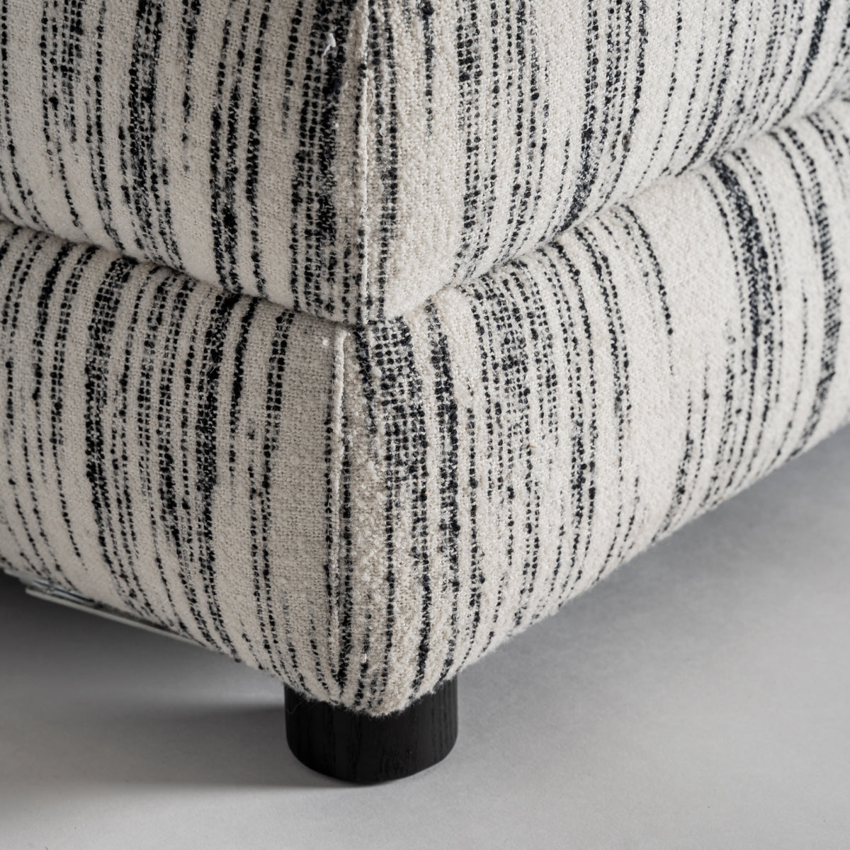 Canapé modulable en tissu blanc marbré | Vical Bredsand