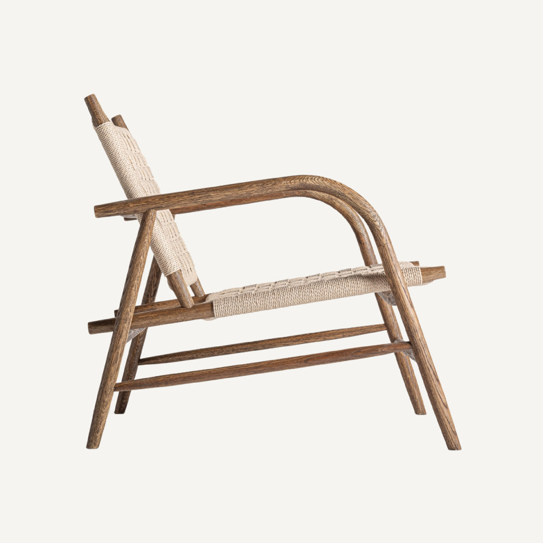 Chaise d'appoint en bois de chêne | Vical Larreule