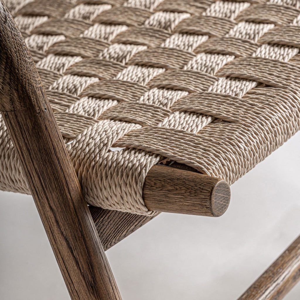 Chaise d'appoint en bois de chêne | Vical Larreule