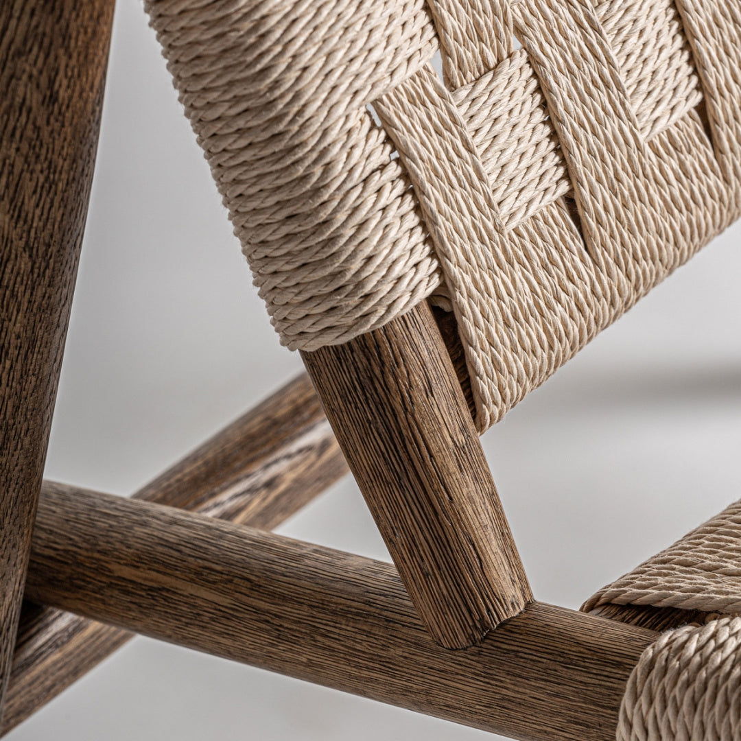 Chaise d'appoint en bois de chêne | Vical Larreule