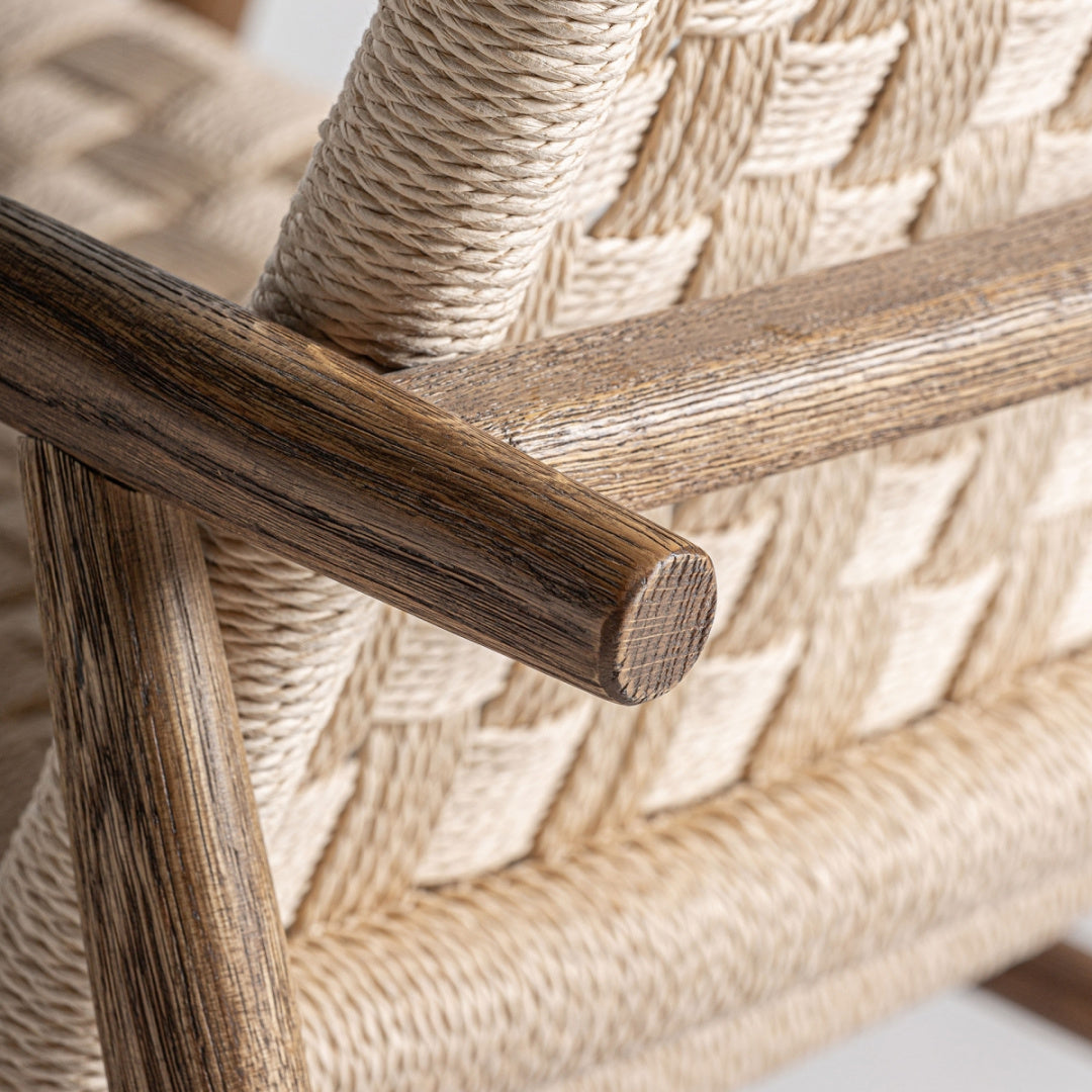 Chaise d'appoint en bois de chêne | Vical Larreule