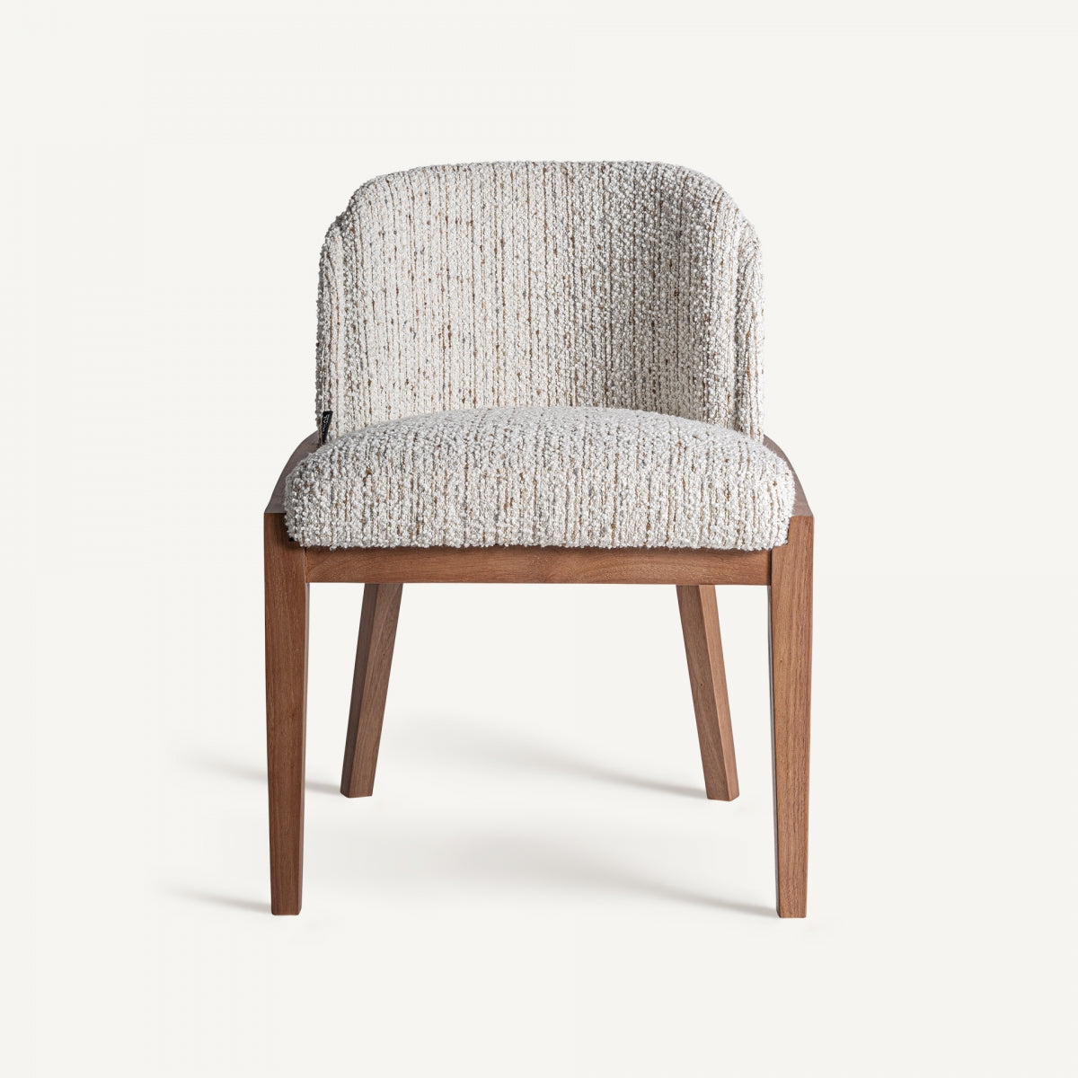 Chaise de salle à manger bouclée crème | VICAL Erbach