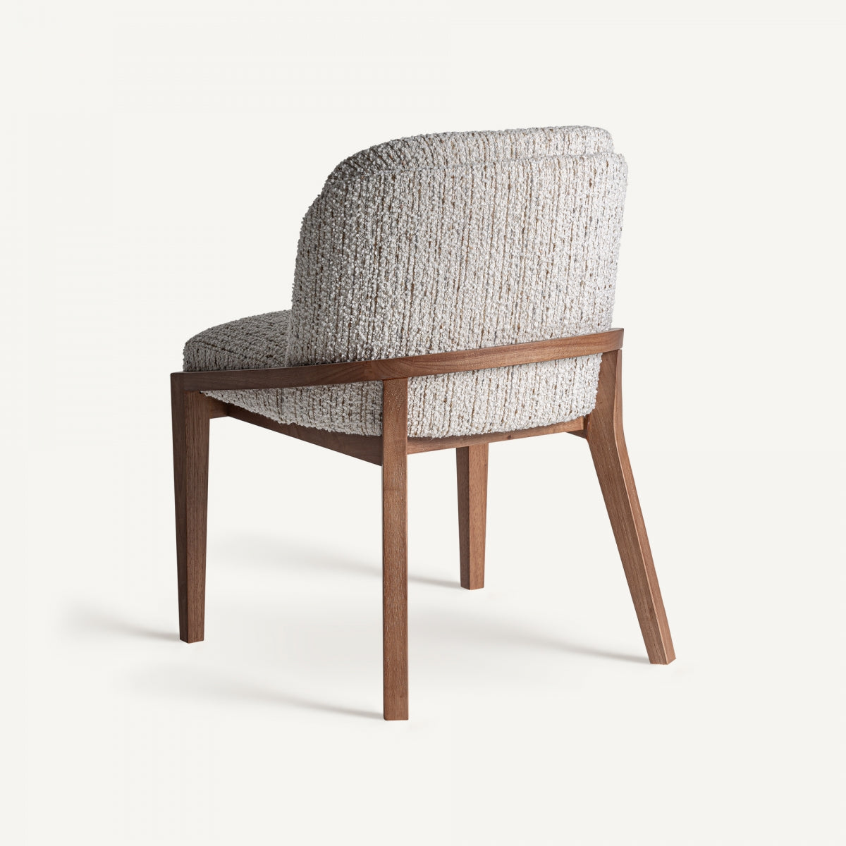 Chaise de salle à manger bouclée crème | VICAL Erbach