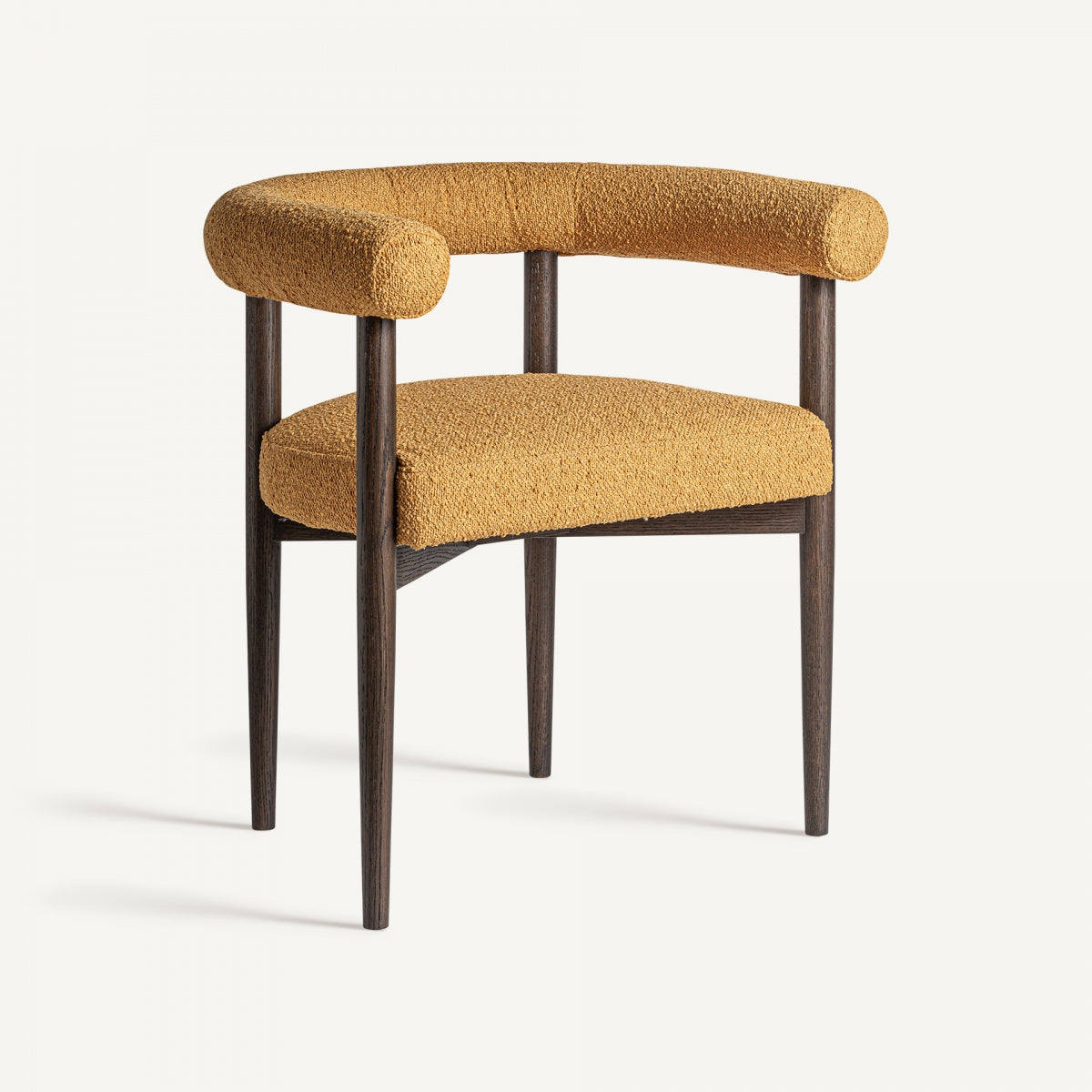 Chaise de salle à manger boucle moutarde | Vical Neuffen