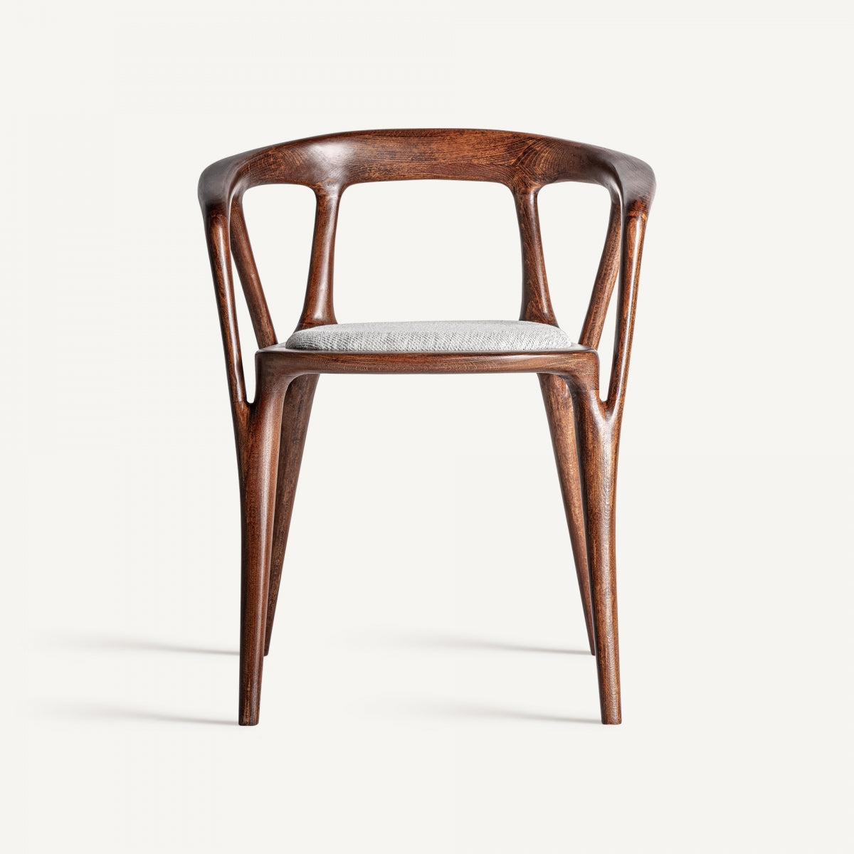 Chaise en bois de hêtre marron | Racine VICAL