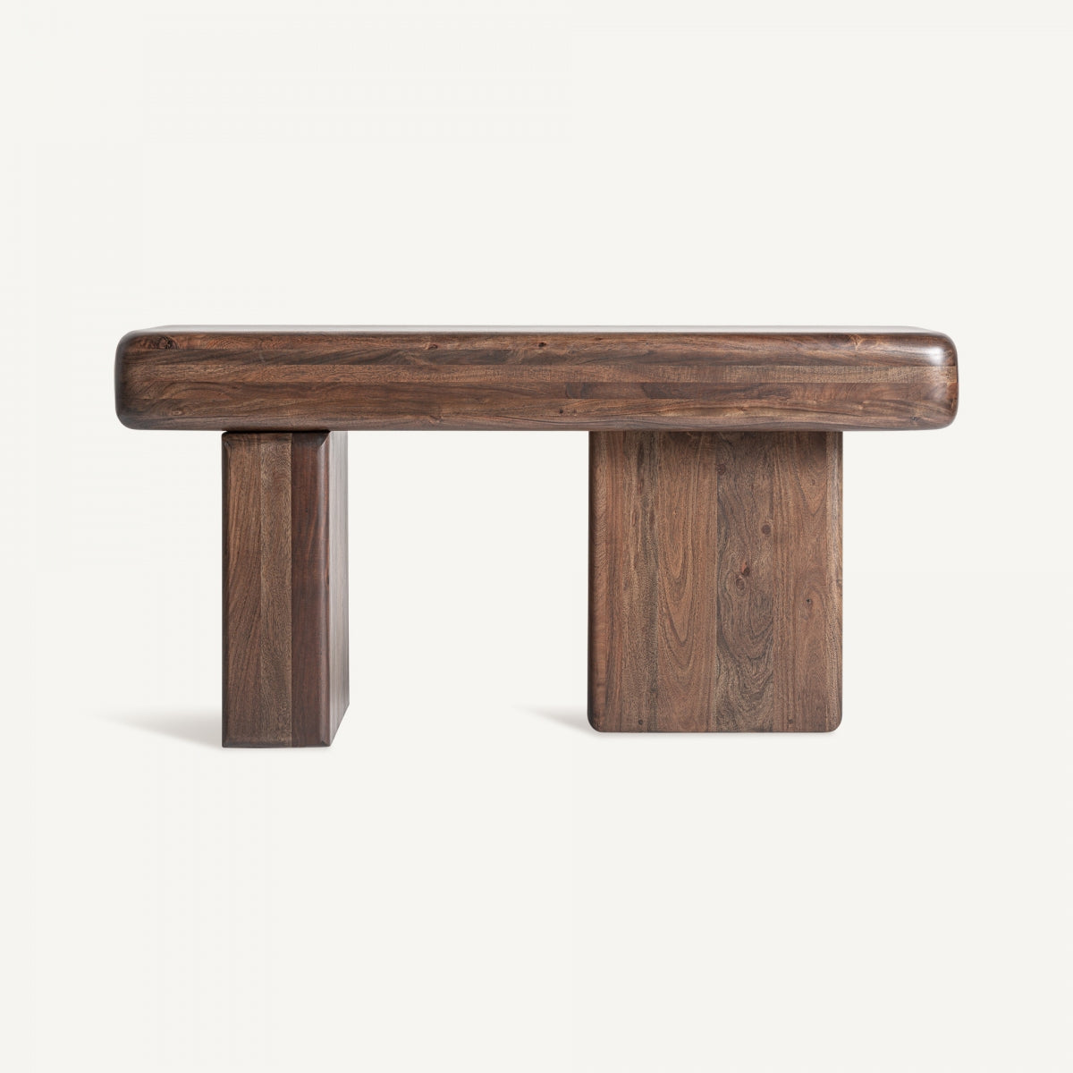 Console marron en bois d'acacia | VICAL Loreur