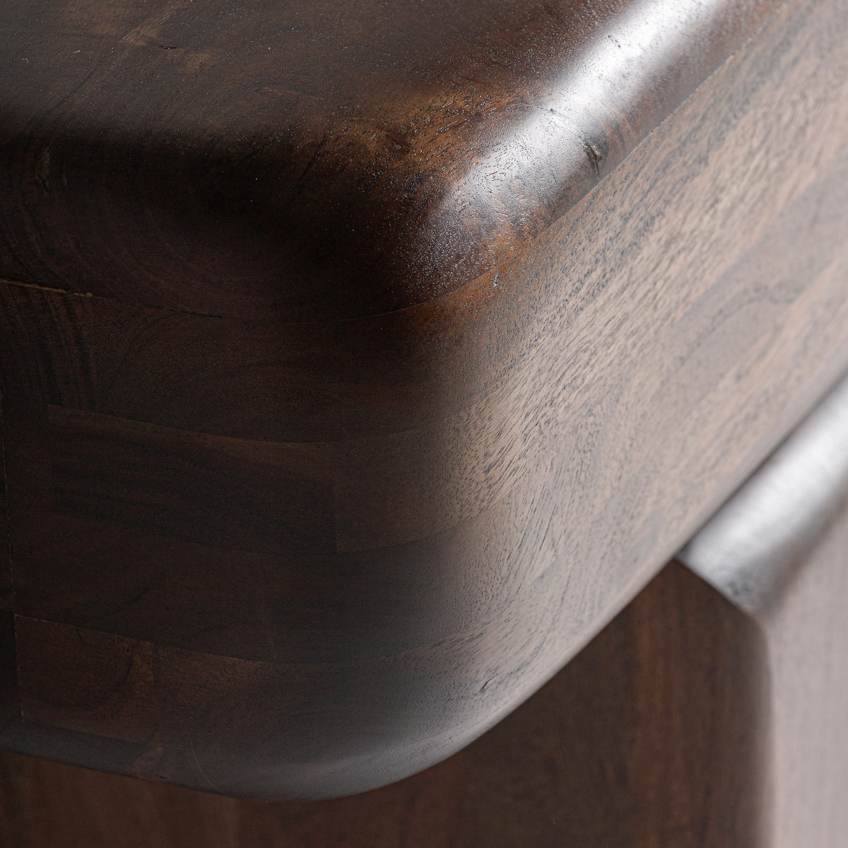 Console marron en bois d'acacia | VICAL Loreur