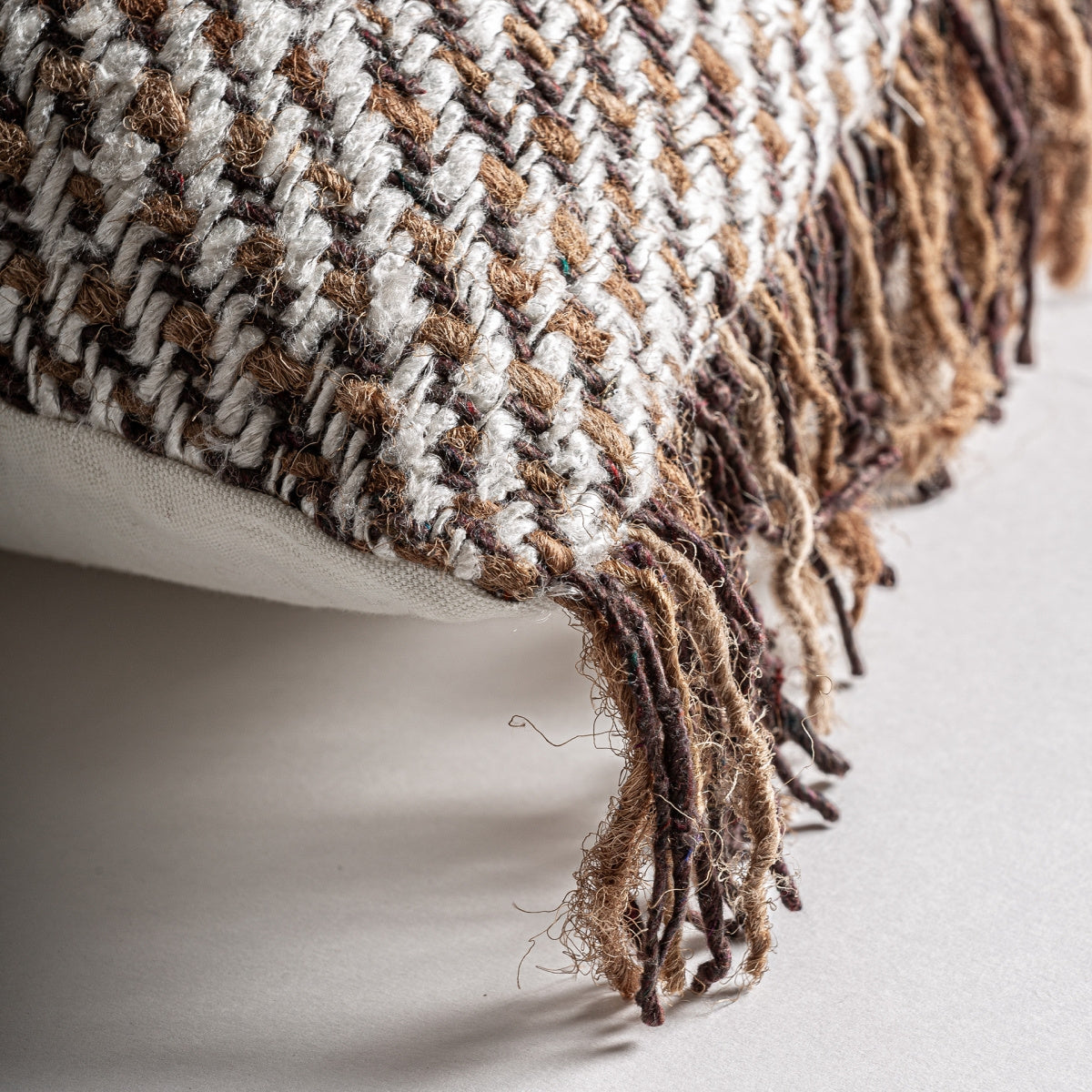 Coussin carré en coton marbré | VICAL Baruch