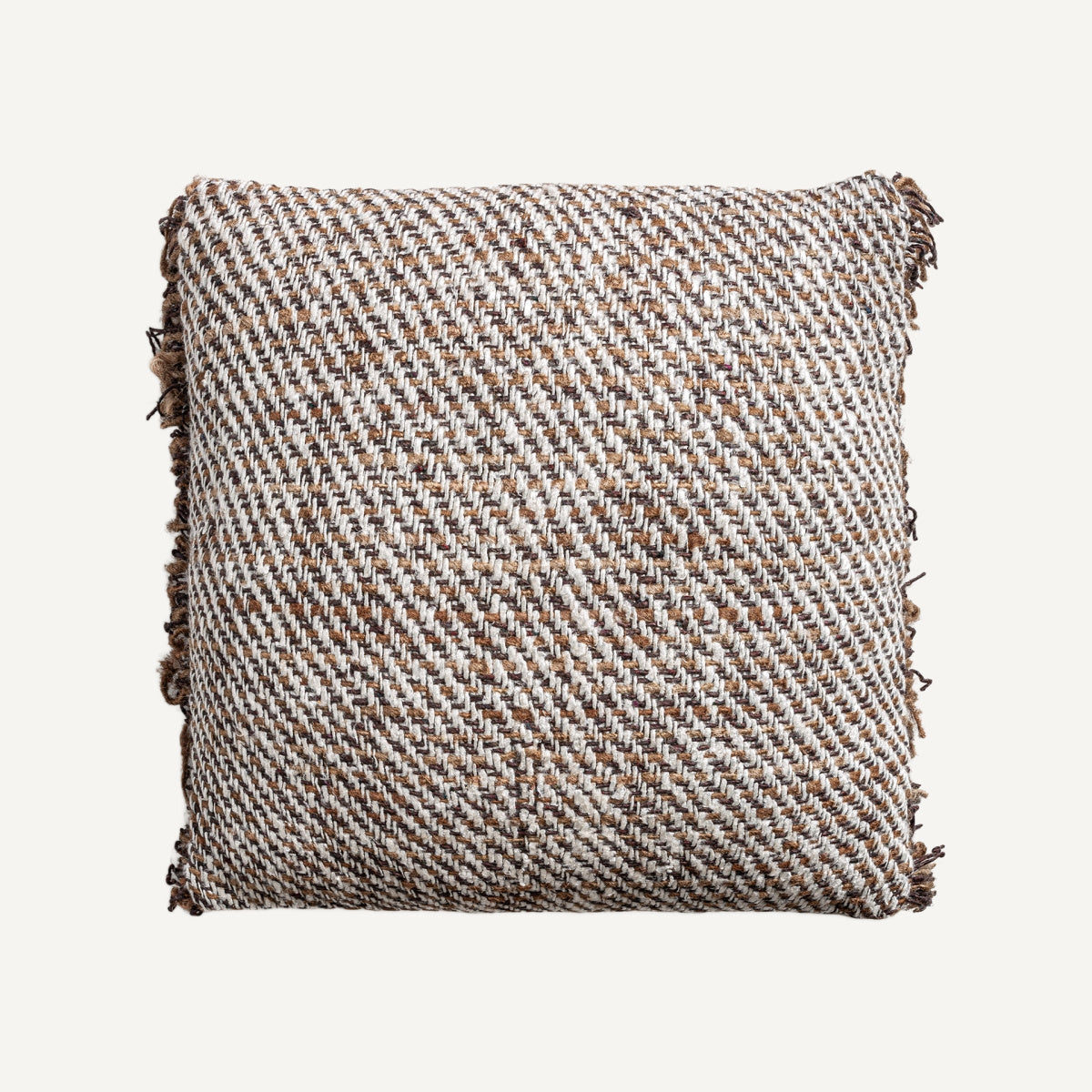 Coussin carré en coton marbré | VICAL Baruch