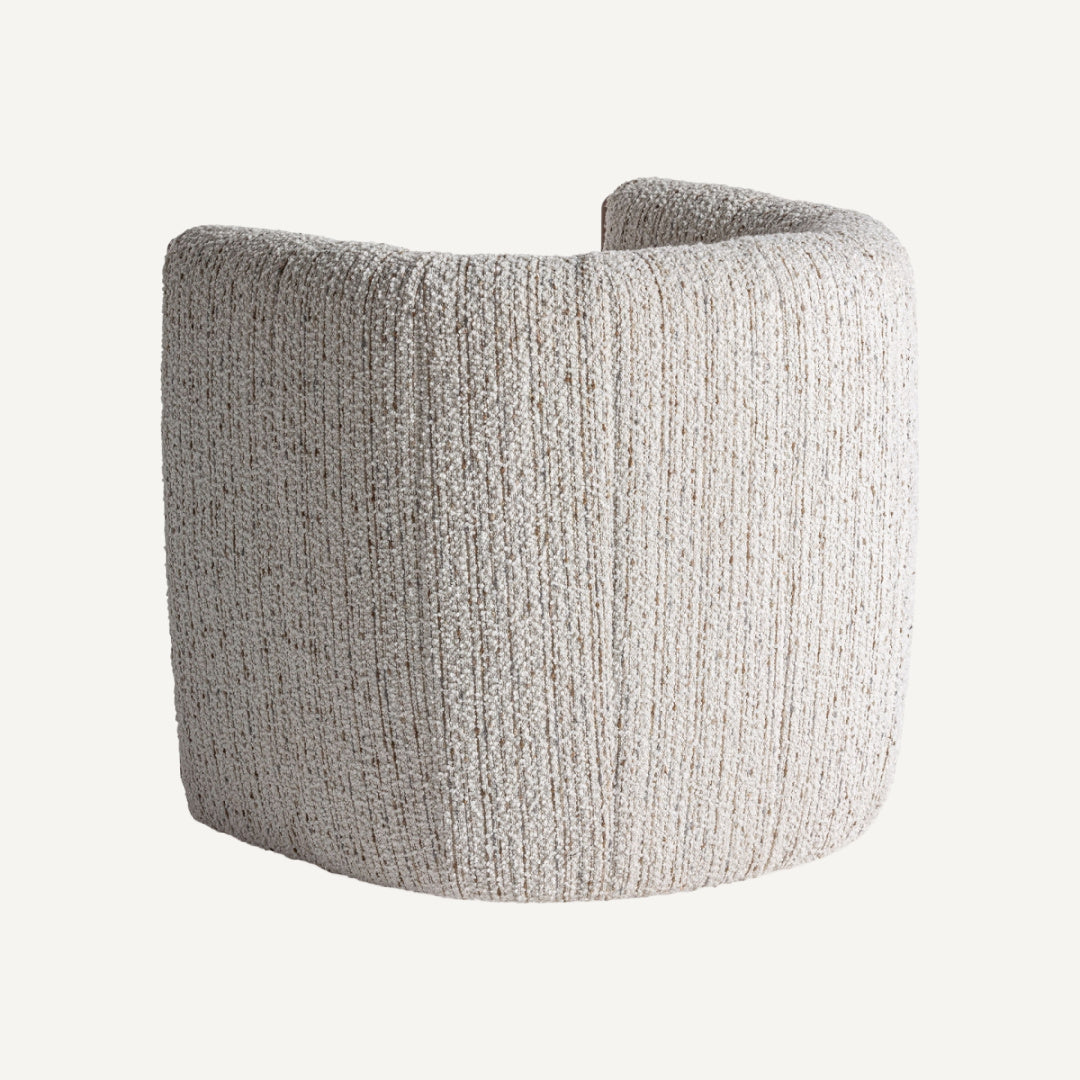 Fauteuil bouclé blanc | Vical Erbach
