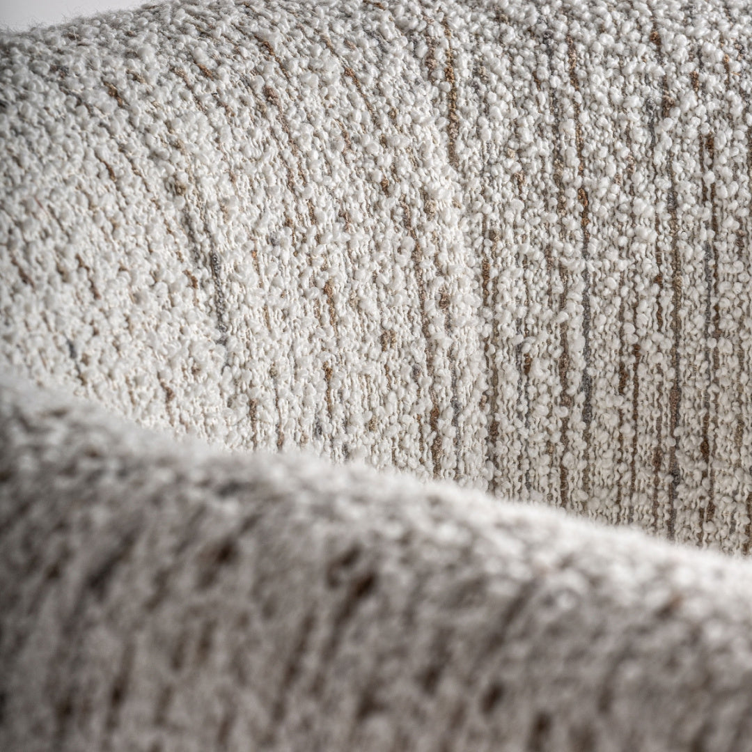 Fauteuil bouclé blanc | Vical Erbach