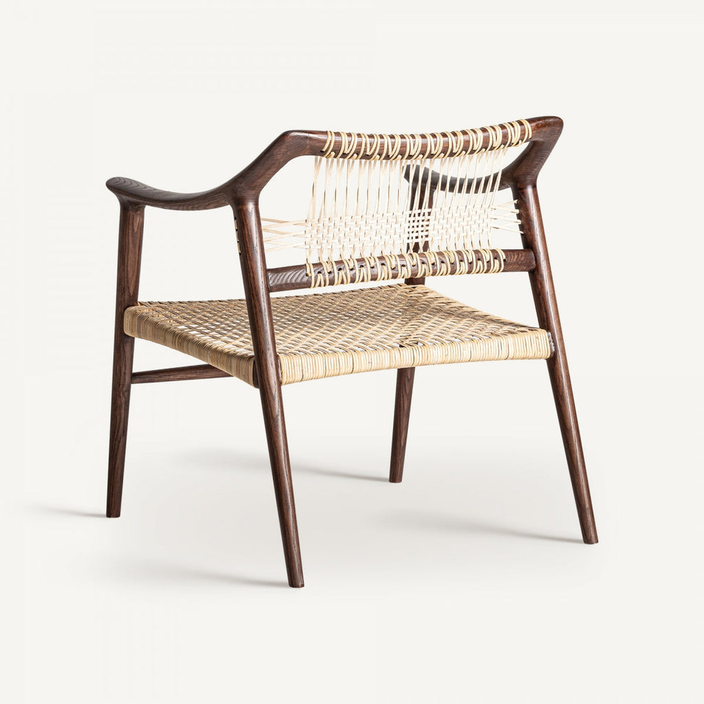 Fauteuil d'appoint en rotin | Vical Buer
