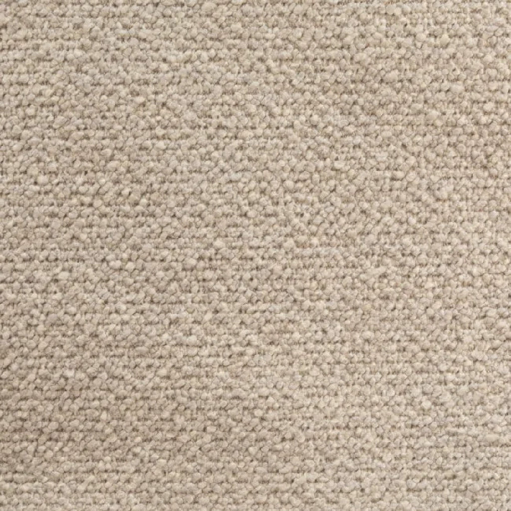 Fauteuil d'appoint en tissu blanc cassé | Dôme Déco Tate