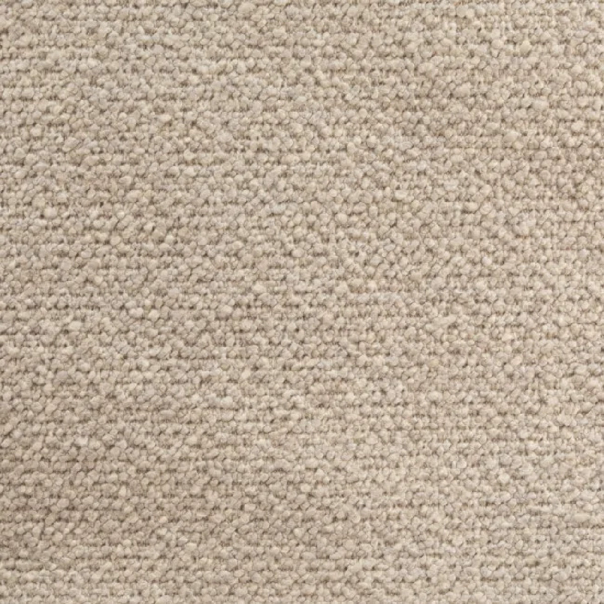 Fauteuil d'appoint en tissu blanc cassé | Dôme Déco Tate