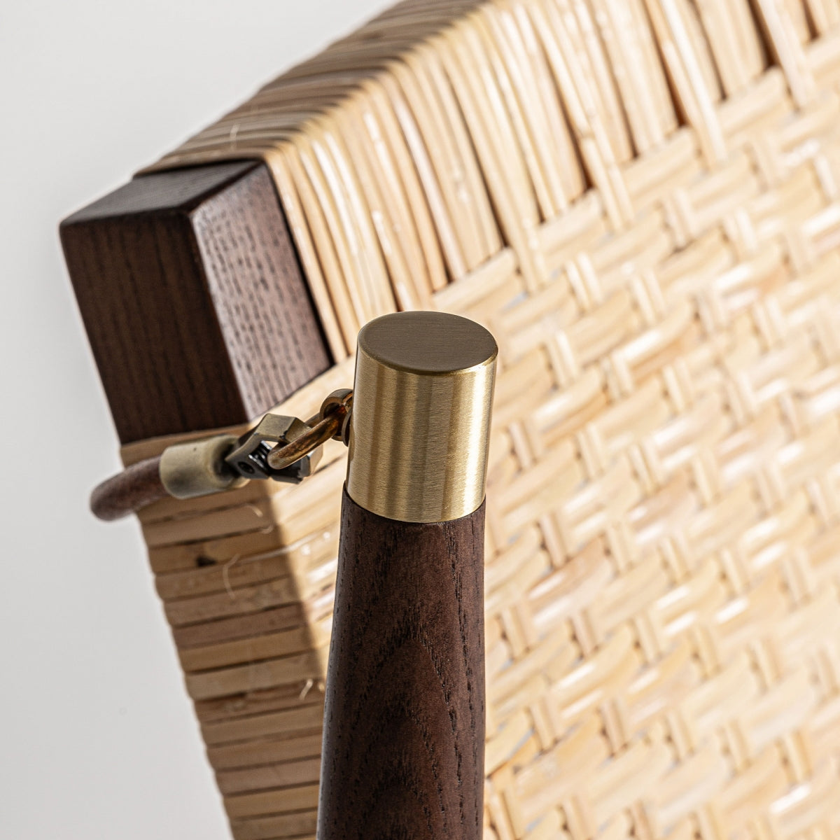Fauteuil d'appoint en rotin bouclé crème | Vical Hunxe