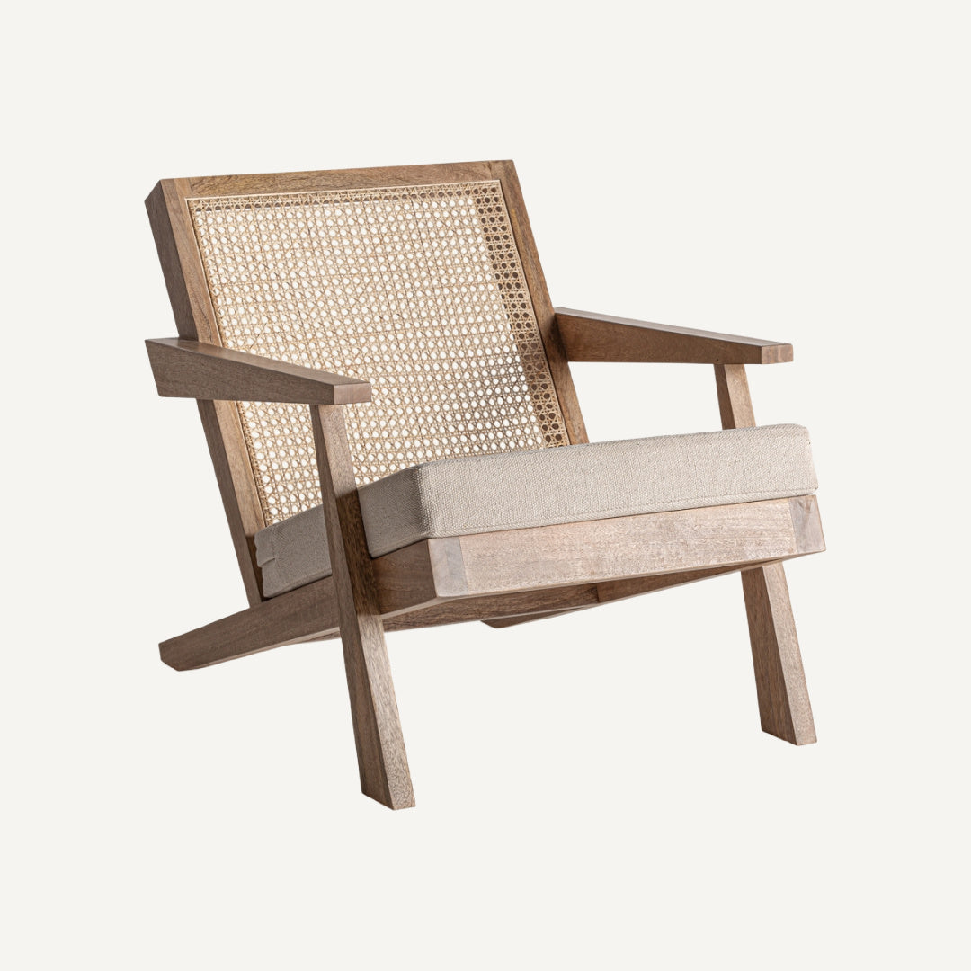 Fauteuil en bois de manguier | Vical Wesweil