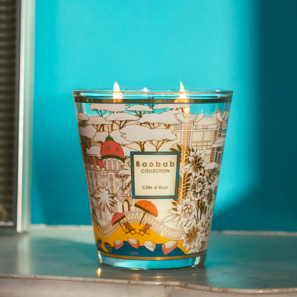 Bougie parfumée Côte d'Azur | Collection de baobabs