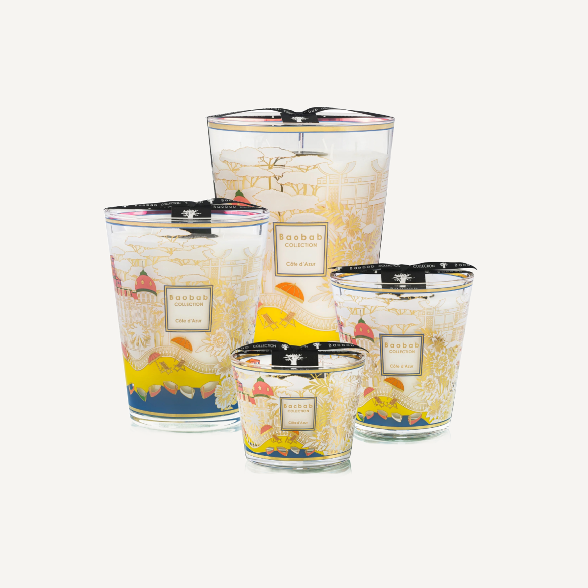 Bougie parfumée Côte d'Azur | Collection de baobabs