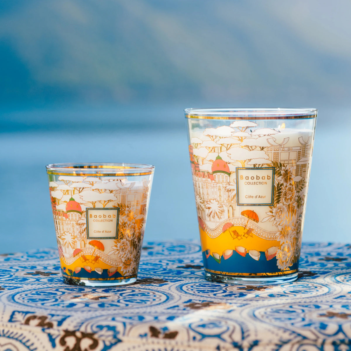 Bougie parfumée Côte d'Azur | Collection de baobabs