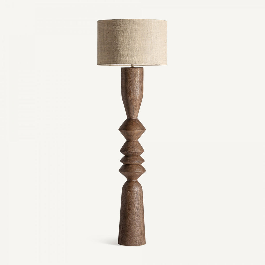 Lampadaire en bois de manguier | VICAL Megève