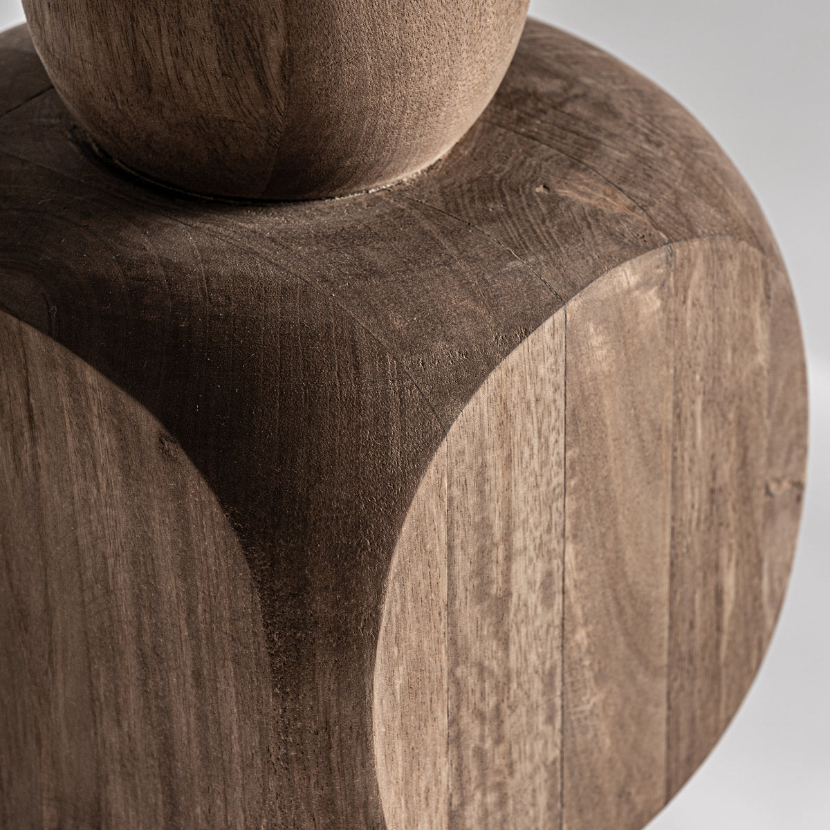 Lampe de table en bois de manguier | VICAL Cogne