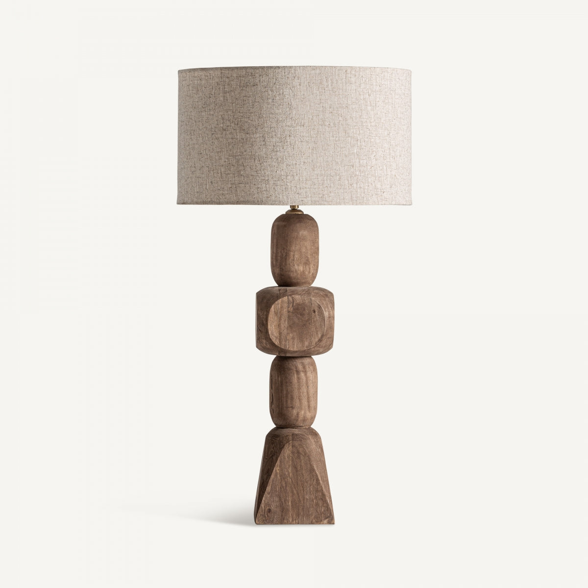 Lampe de table en bois de manguier | VICAL Cogne