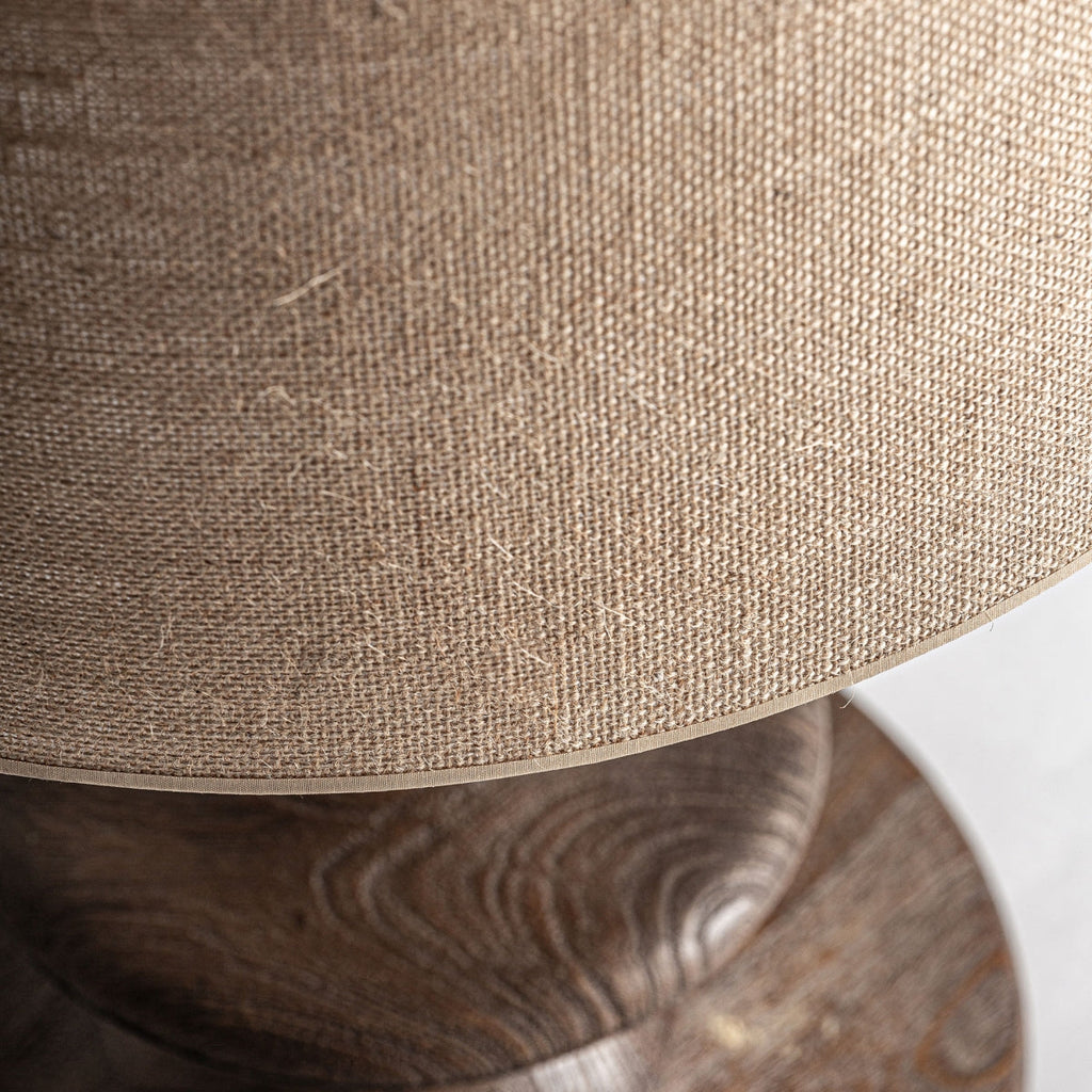 Lampe de table en manguier marron | Zig Vical