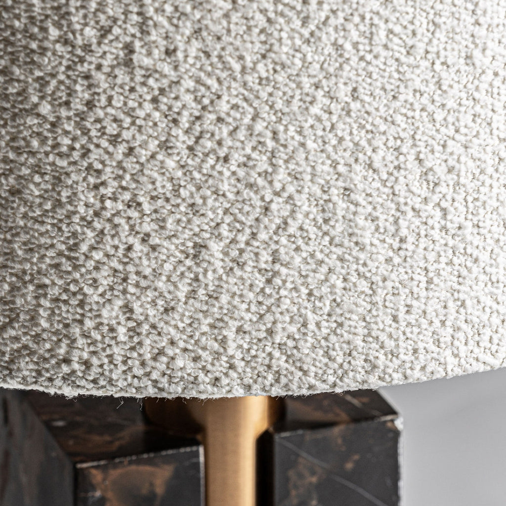 Lampe de table en marbre marron | Vical Uzo
