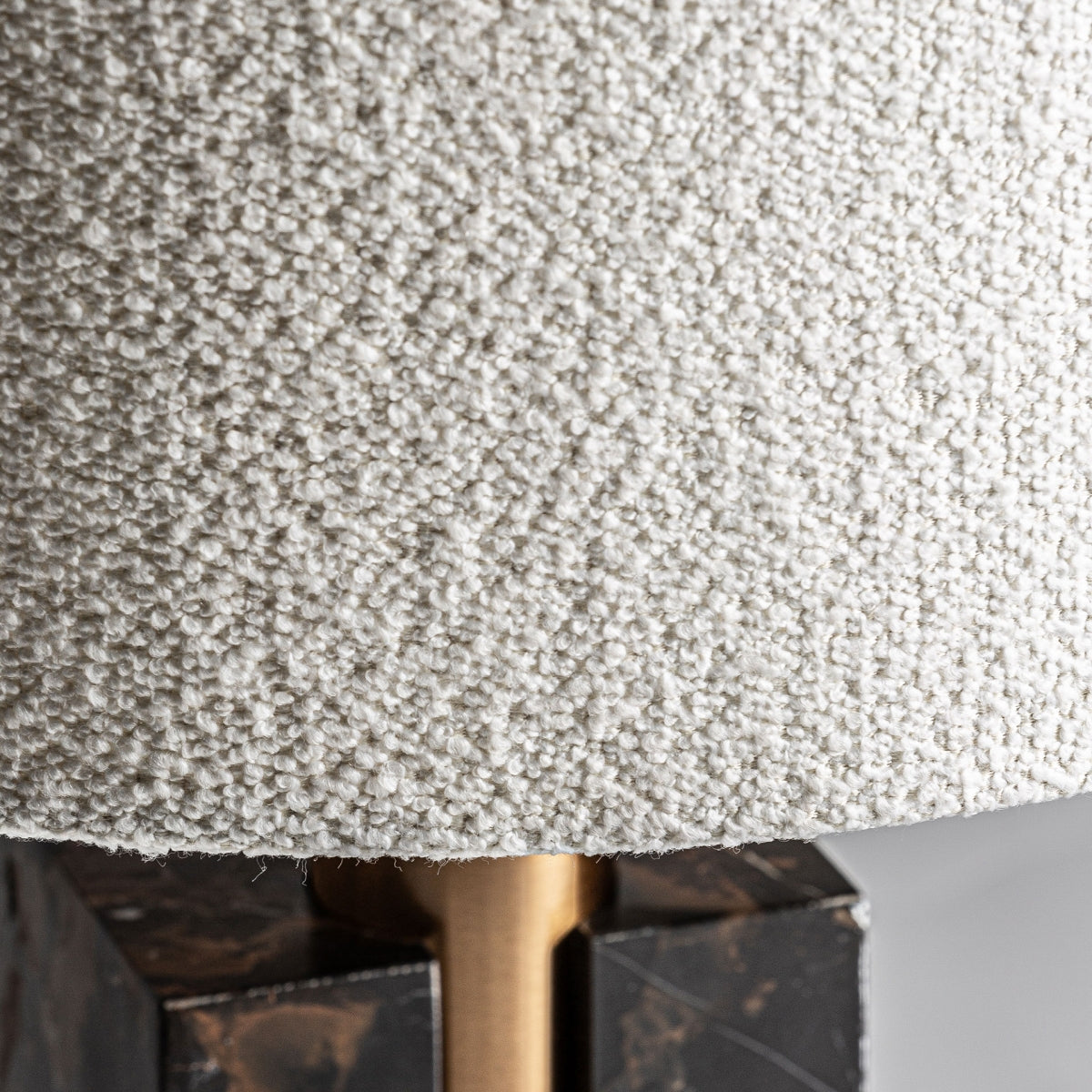Lampe de table en marbre marron | Vical Uzo