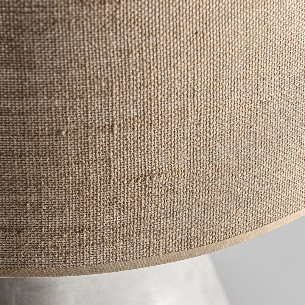 Lampe de table en terre cuite noire | Vical Oros