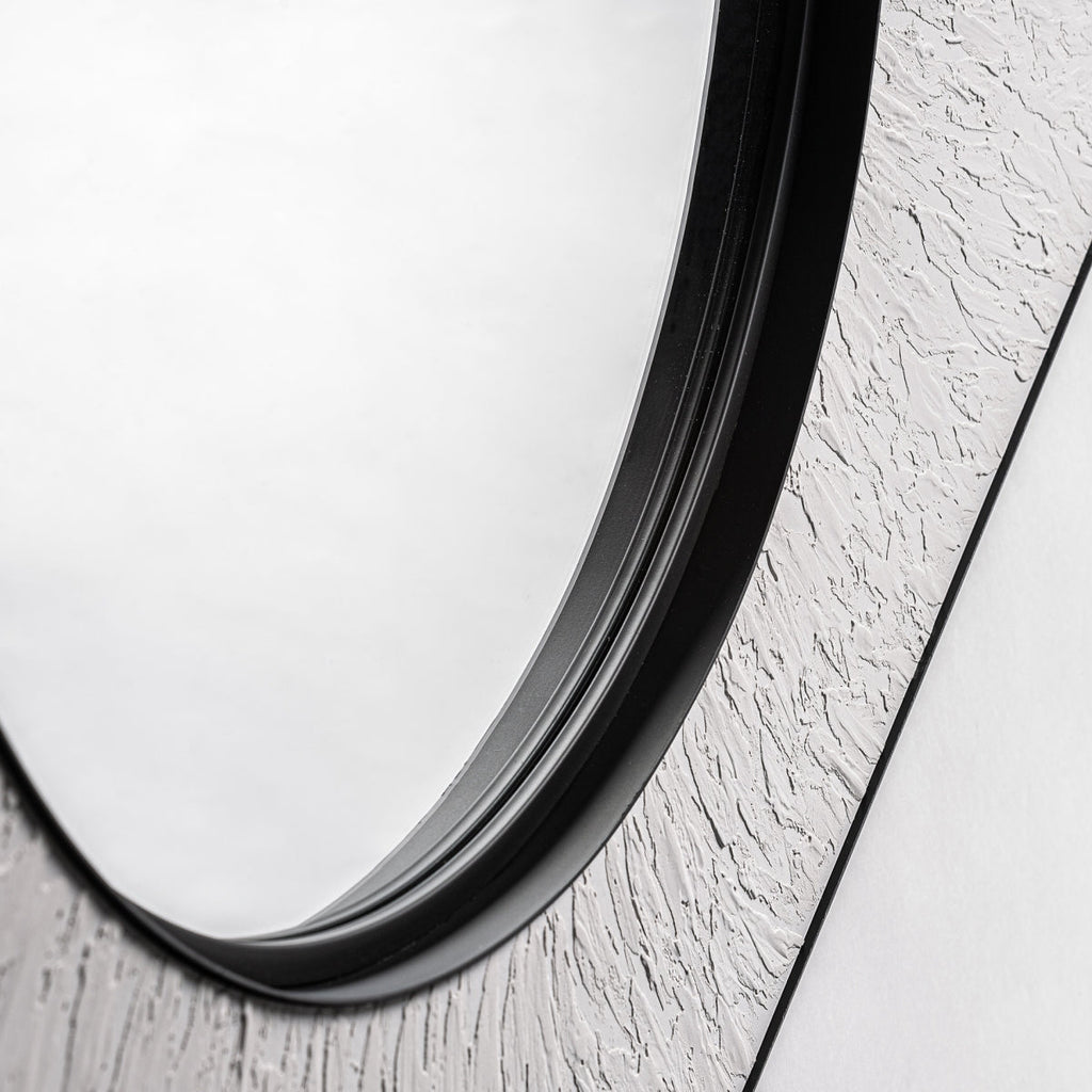 Miroir en bois blanc texturé | Énergie Vicale