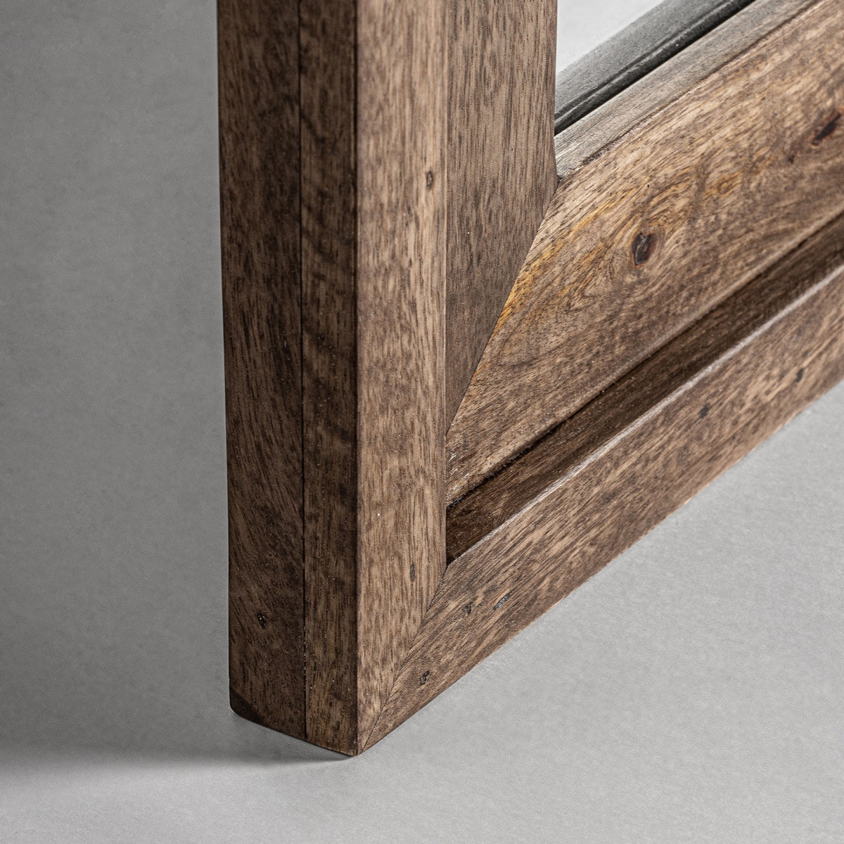 Miroir en bois de bouleau marron | Vical Giekau
