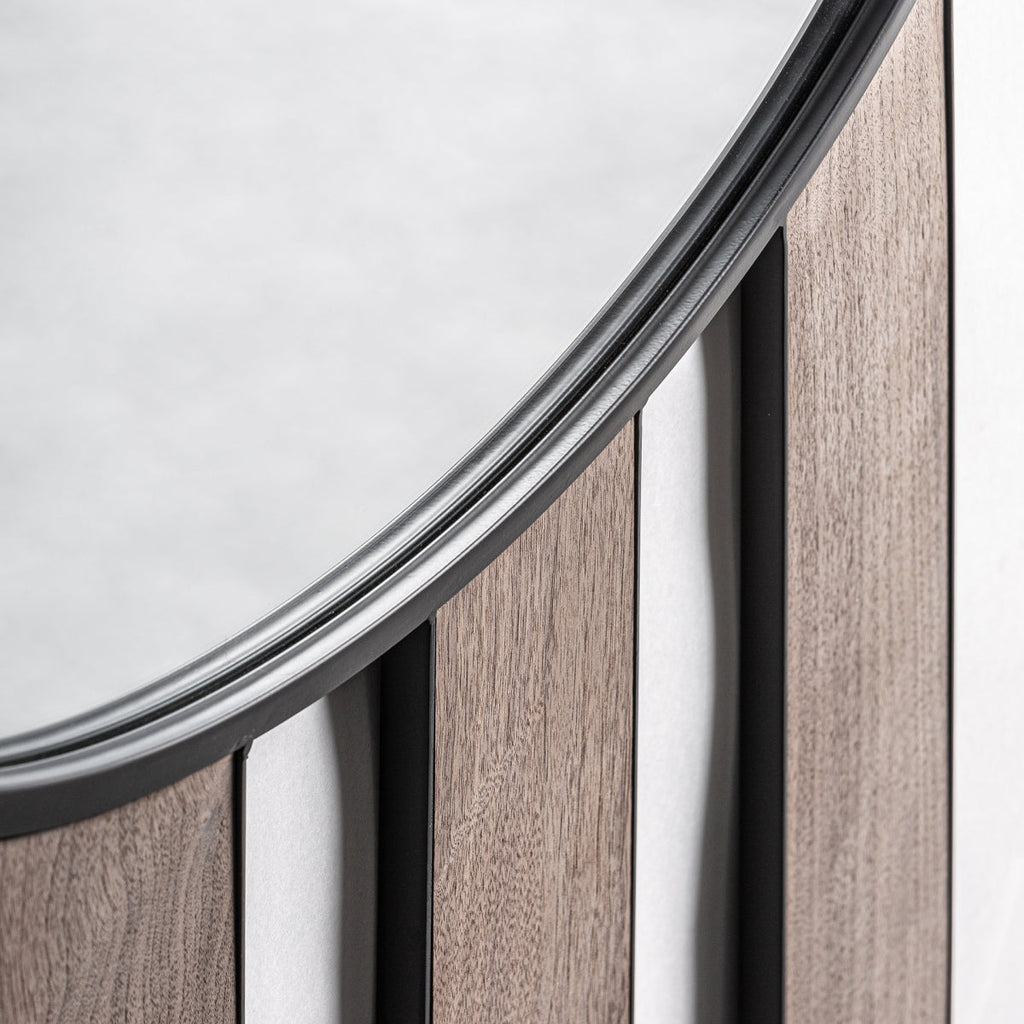 Miroir en bois et en verre | Crachat Vical