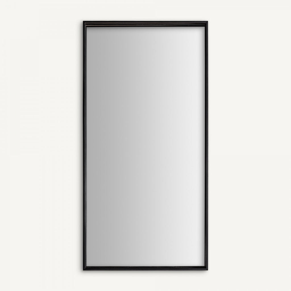 Miroir en bois marron et métal noir | Vent Vical