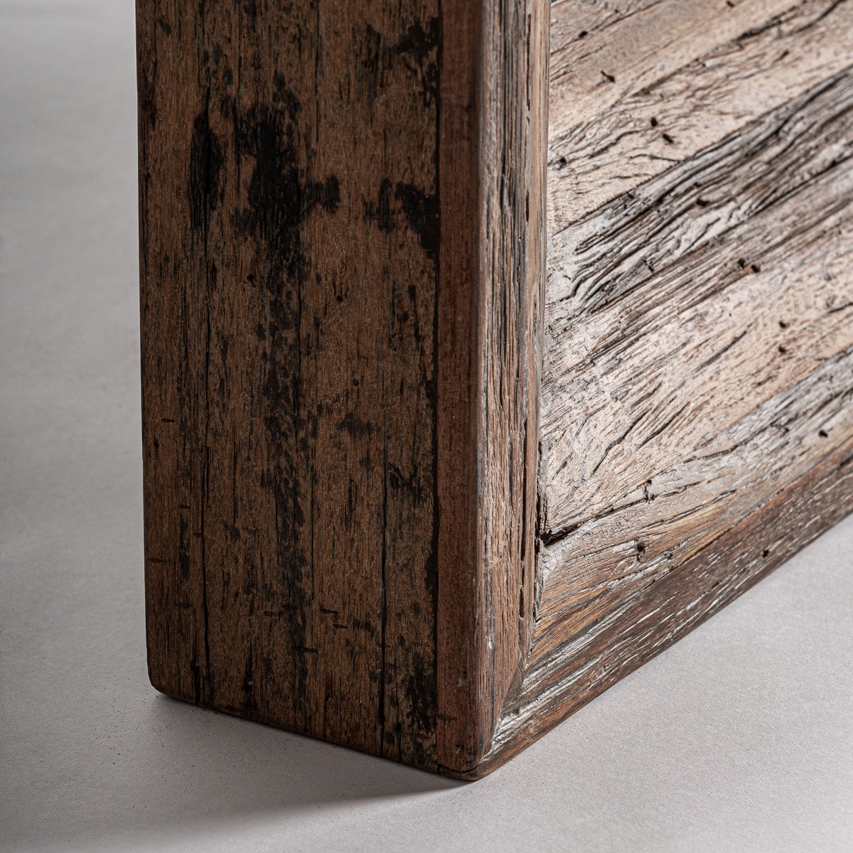 Miroir en bois tropical marron | Vical Toigne