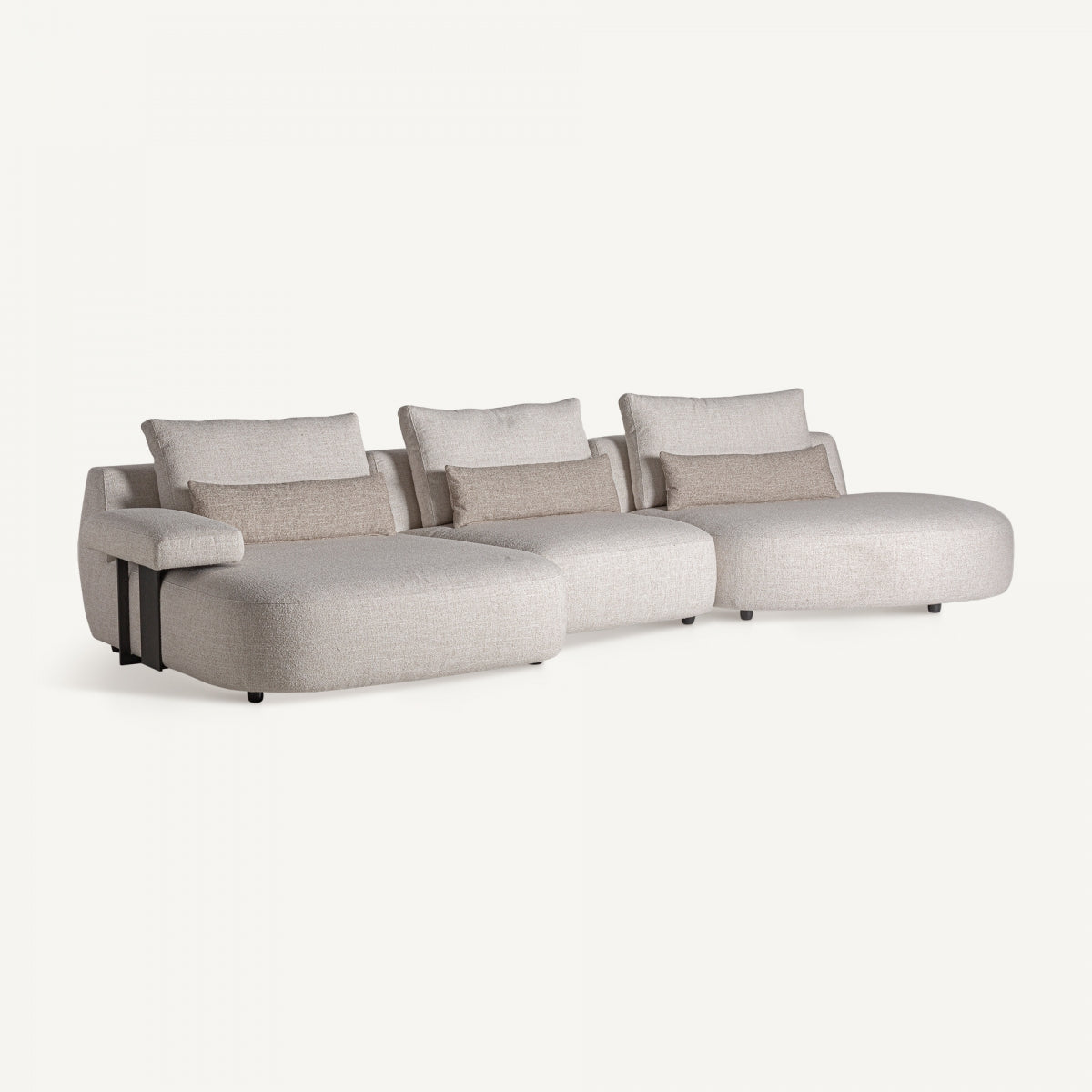 Module d'angle droit modulable blanc cassé | Ailes VICAL