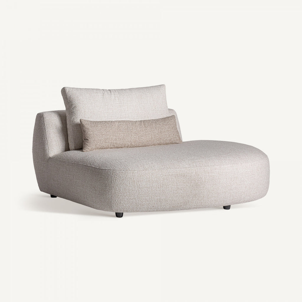 Module d'angle droit modulable blanc cassé | Ailes VICAL
