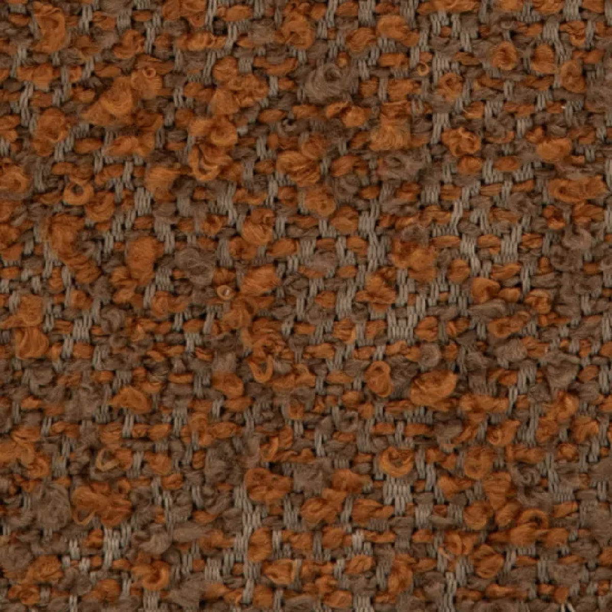 Fauteuil d'appoint en tissu orange Philo | Dôme Déco Tate
