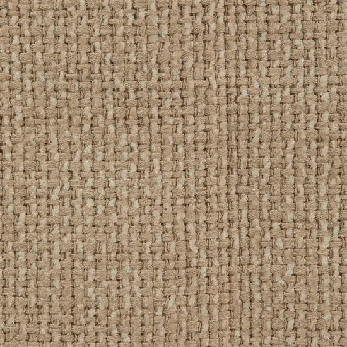 Fauteuil d'appoint en tissu beige foncé | Dôme Déco Tate