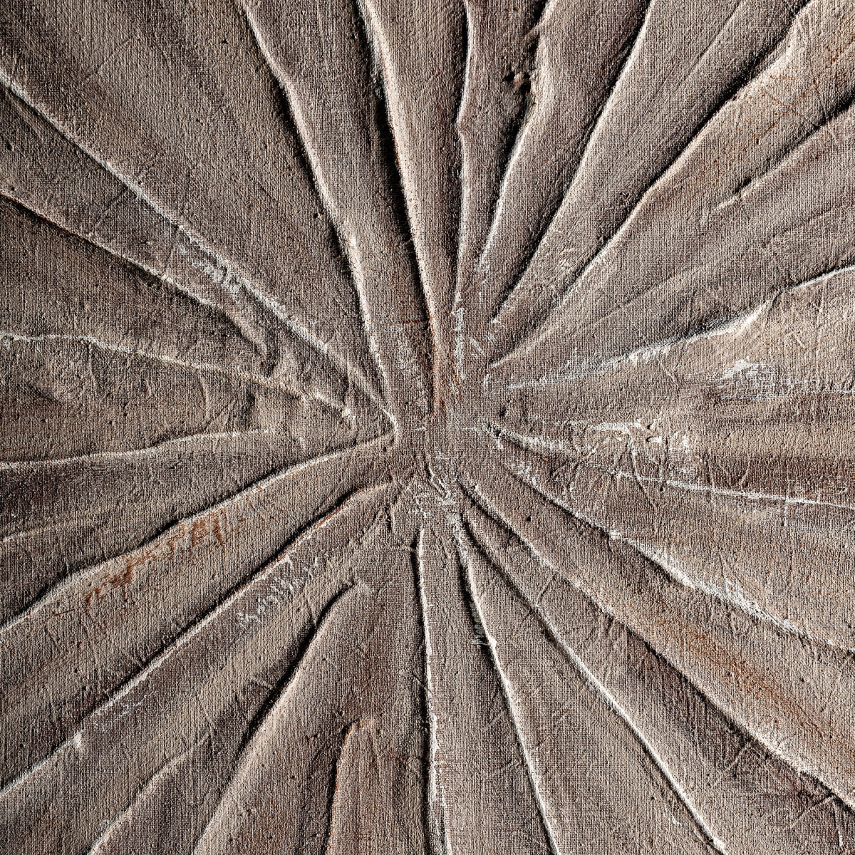 Tableau abstrait beige à motifs | Vical Carel