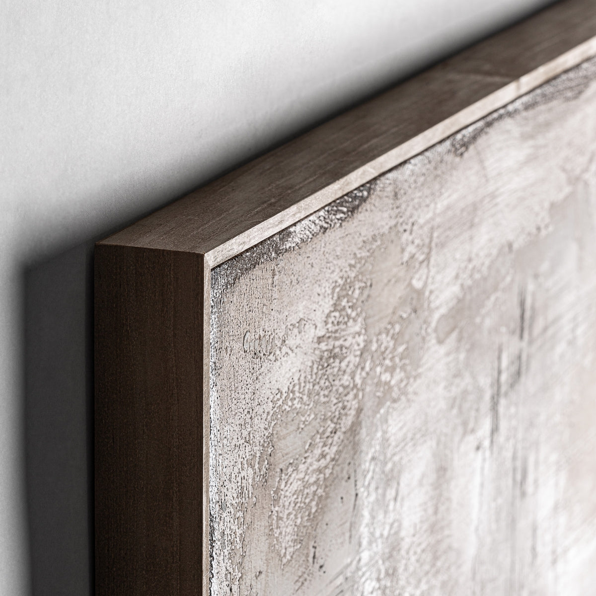 Tableau abstrait marron et beige | Vical Atif