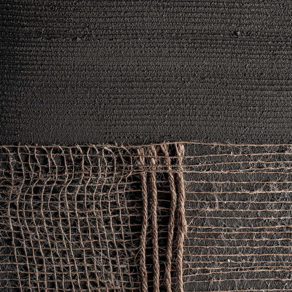 Tableau abstrait marron et gris | Vical Aslan