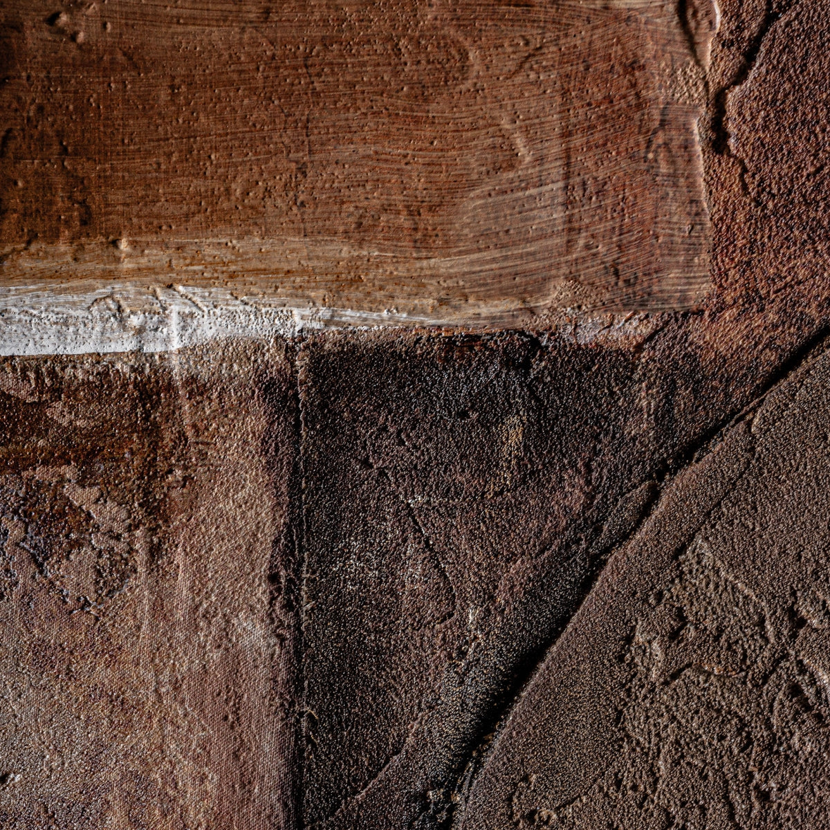 Tableau géométrique marron | Vical Enzo